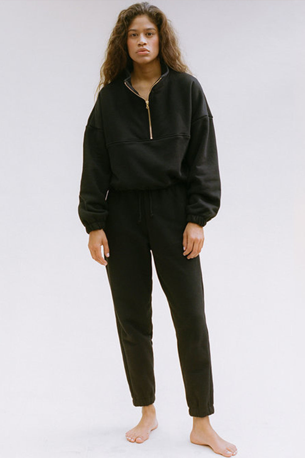 DIANA HALF ZIP SWEATSHIRT | Stock NZ | GIL RODRIGUEZ NZ | Black Box Boutique Auckland | Womens Fashion NZ