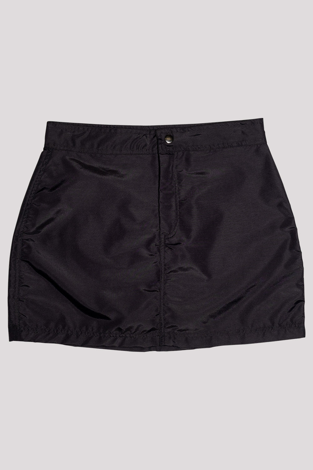 Nylon Mini Skirt | Black | Stock NZ | BEACH BRAINS NZ | Black Box Boutique Auckland | Womens Fashion NZ