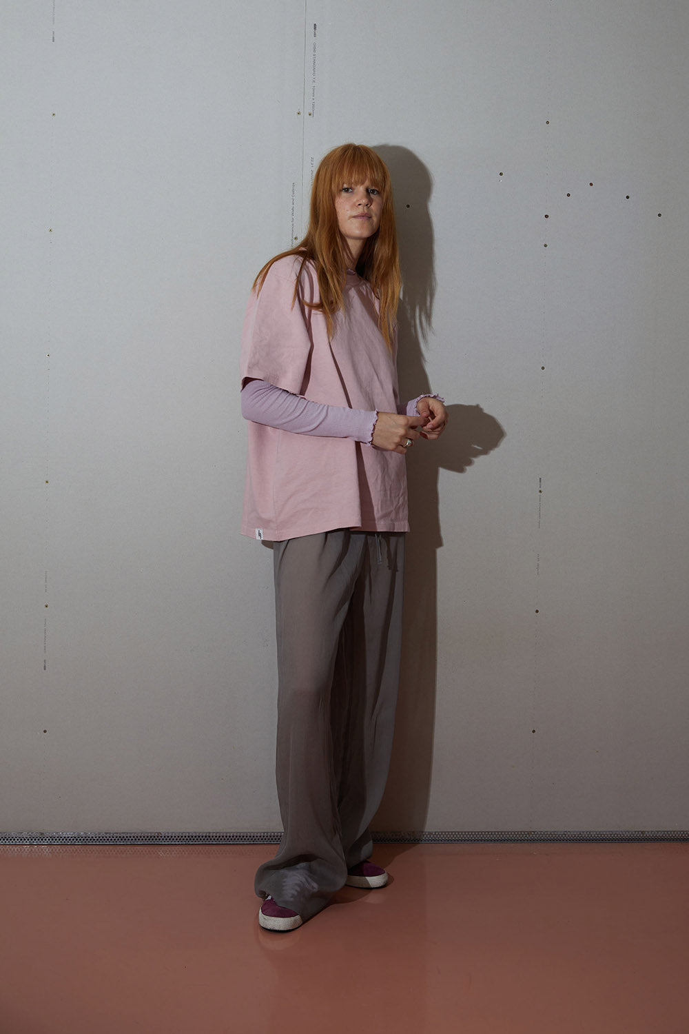 Silk Crinkle Pant | Mushroom | Stock NZ | PECCHENINO NZ | Black Box Boutique Auckland | Womens Fashion NZ
